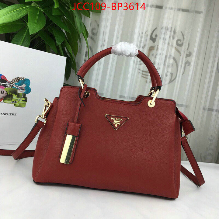 Prada Bags(4A)-Handbag-,found replica ,ID: BP3614,$: 109USD