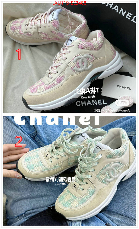 Women Shoes-Chanel,best replica new style , ID: SE3488,$: 119USD