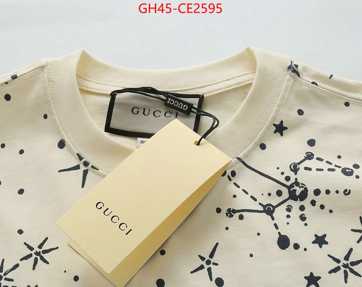 Clothing-Gucci,copy aaaaa , ID: CE2595,$: 45USD