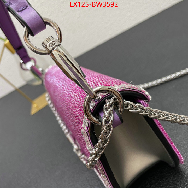 Valentino Bags(4A)-LOC-V Logo ,copy aaaaa ,ID: BW3592,$: 125USD