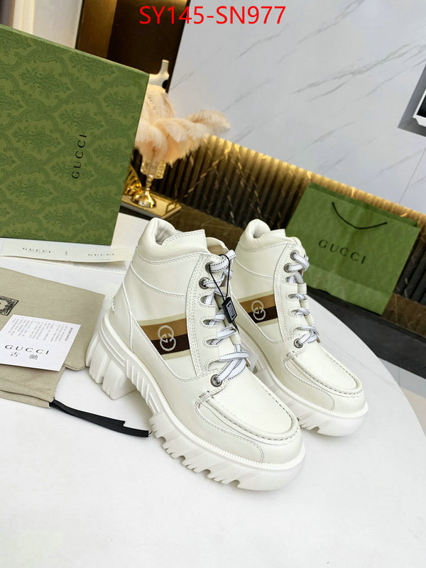 Women Shoes-Gucci,how to start selling replica , ID: SN977,$: 145USD