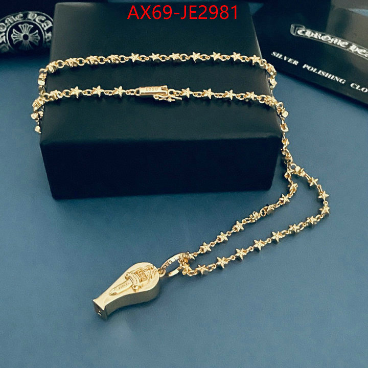 Jewelry-Chrome Hearts,the best designer ,ID: JE2981,$: 69USD