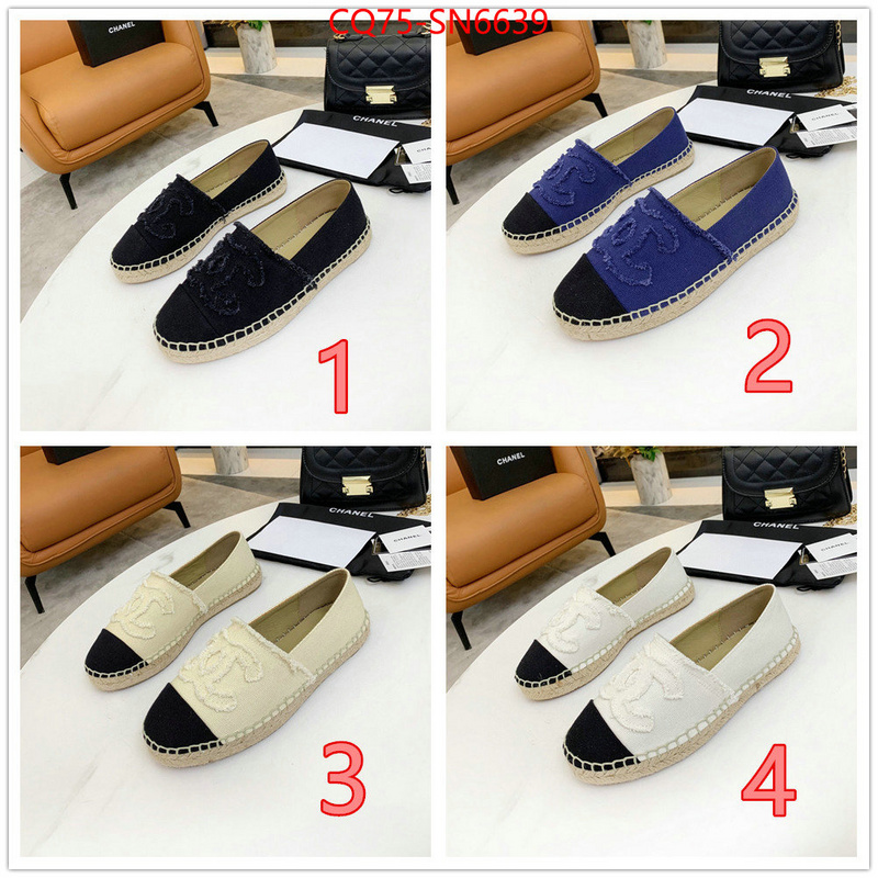 Women Shoes-Chanel,shop designer replica , ID: SN6639,$: 75USD