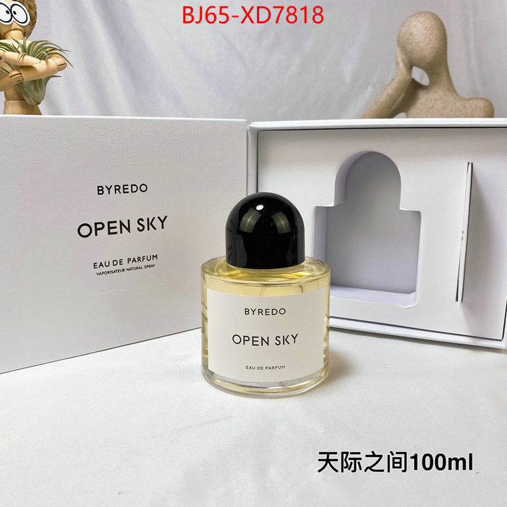 Perfume-Byredo,2023 luxury replicas , ID: XD7818,$: 65USD