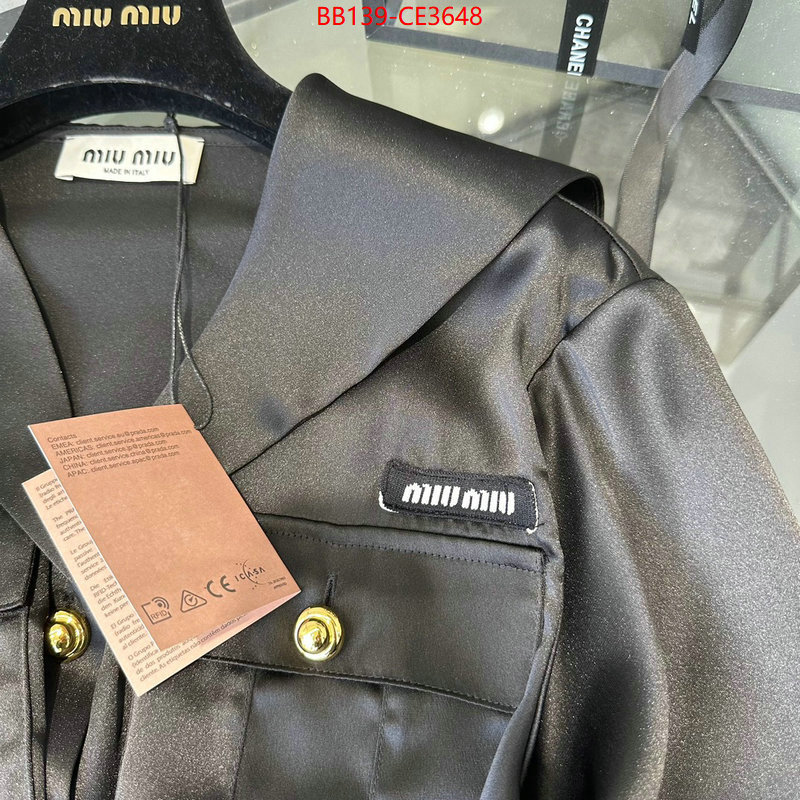 Clothing-MIU MIU,cheap online best designer , ID: CE3648,$:139USD