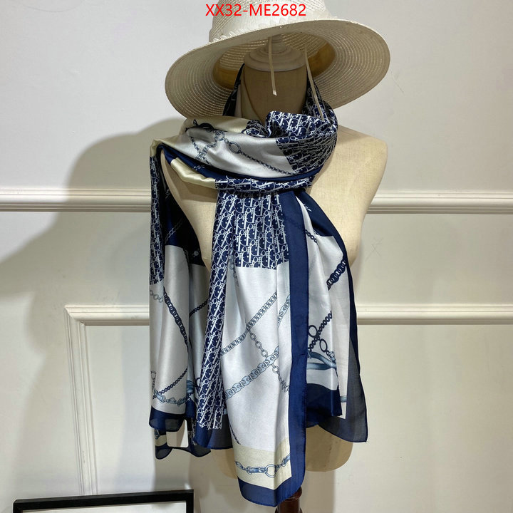 Scarf-Dior,wholesale imitation designer replicas , ID: ME2682,$: 32USD