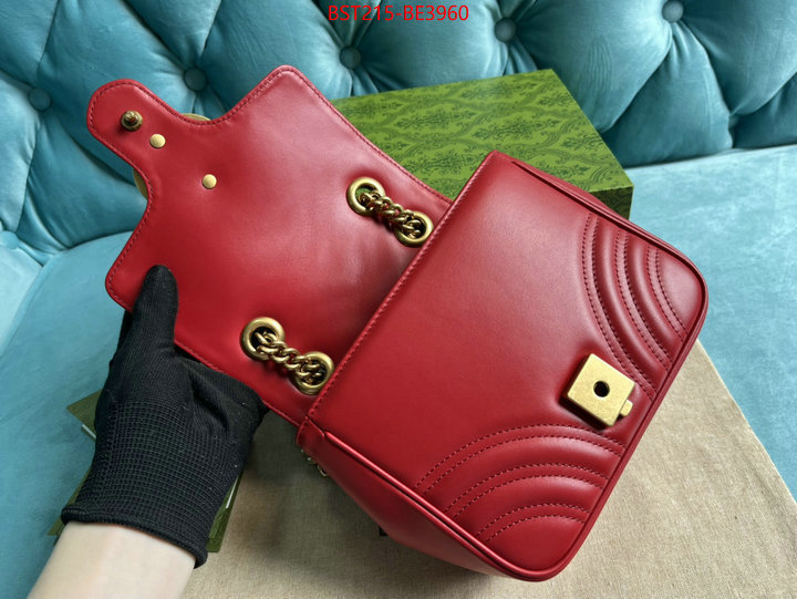 Gucci Bags(TOP)-Marmont,aaaaa+ replica designer ,ID: BE3960,$: 215USD