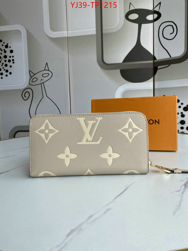 LV Bags(4A)-Wallet,ID: TP1215,$: 39USD