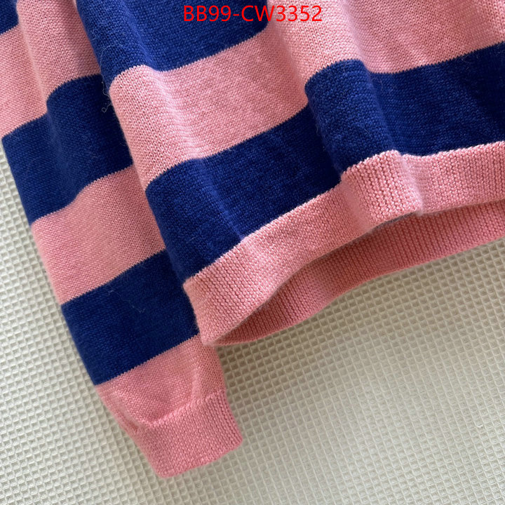 Clothing-Gucci,best replica quality , ID: CW3352,$: 99USD