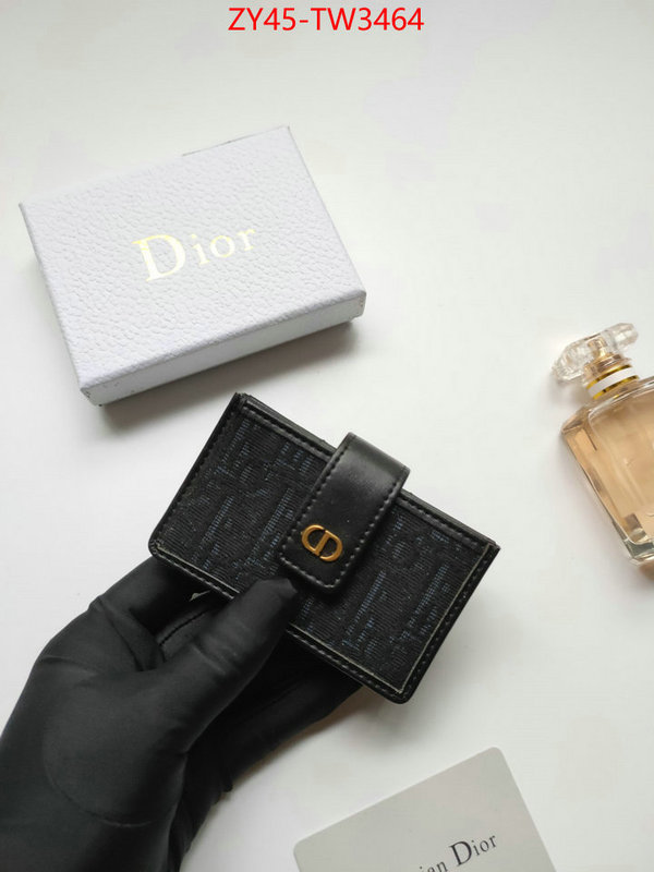 Dior Bags(4A)-Wallet-,ID: TW3464,$: 45USD