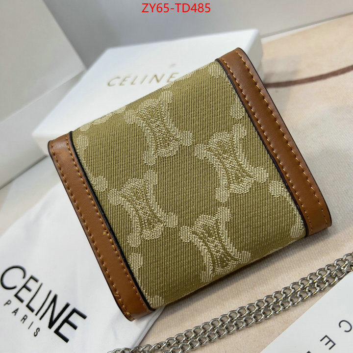 CELINE Bags(4A)-Wallet,luxury cheap replica ,ID: TD485,$: 65USD