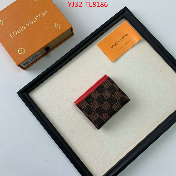 LV Bags(4A)-Wallet,ID: TL8186,$: 32USD