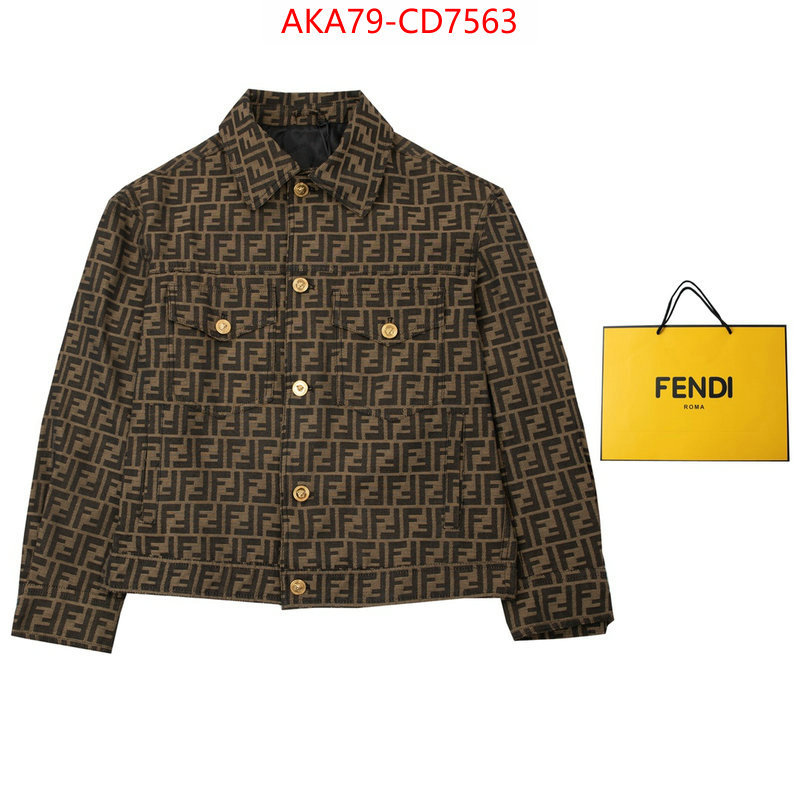 Clothing-Fendi,7 star collection , ID: CD7563,$: 79USD