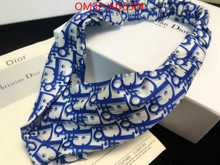 Hair band-Dior,perfect replica , ID: AD6581,$: 32USD