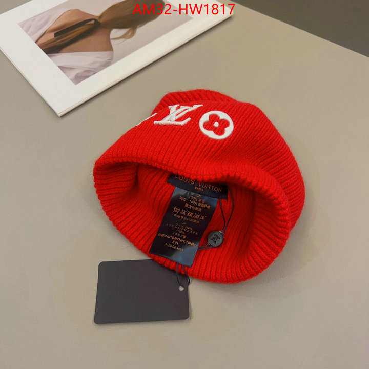 Cap (Hat)-LV,high quality designer replica , ID: HW1817,$: 32USD