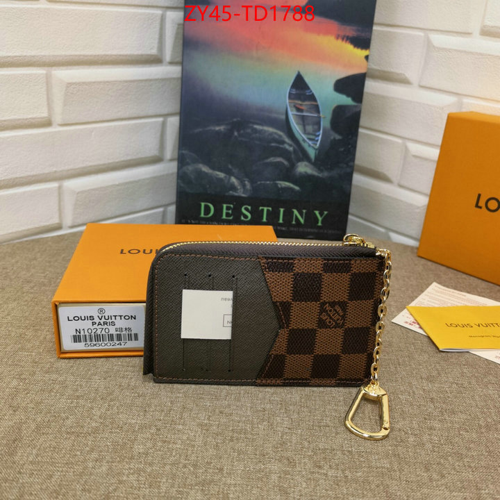 LV Bags(4A)-Wallet,ID: TD1788,$: 45USD