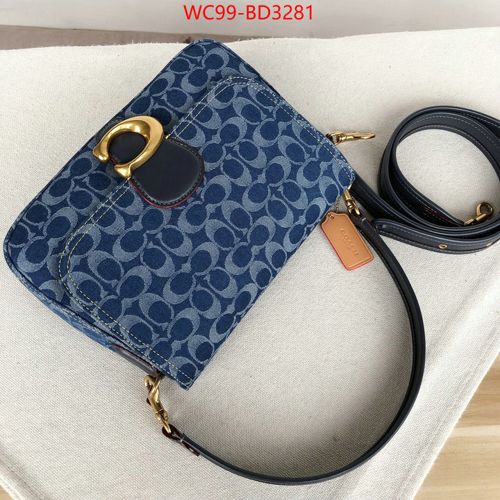 Coach Bags(4A)-Handbag-,can you buy replica ,ID: BD3281,$: 99USD