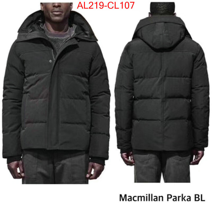 Down jacket Men-Canada Goose,wholesale 2023 replica , ID: CL107,$:219USD