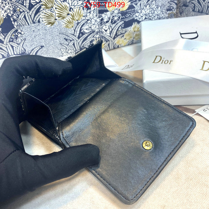 Dior Bags(4A)-Wallet-,ID: TD499,$: 59USD