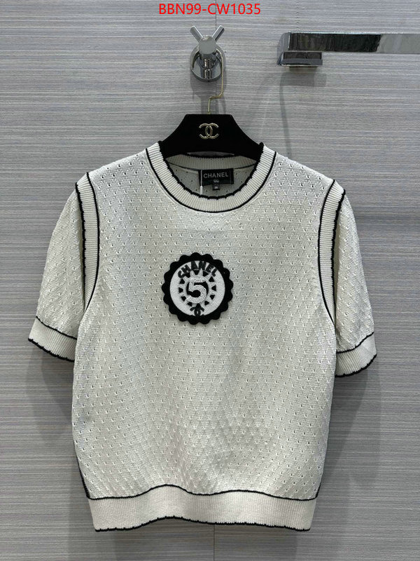 Clothing-Chanel,shop the best high quality , ID: CW1035,$: 99USD