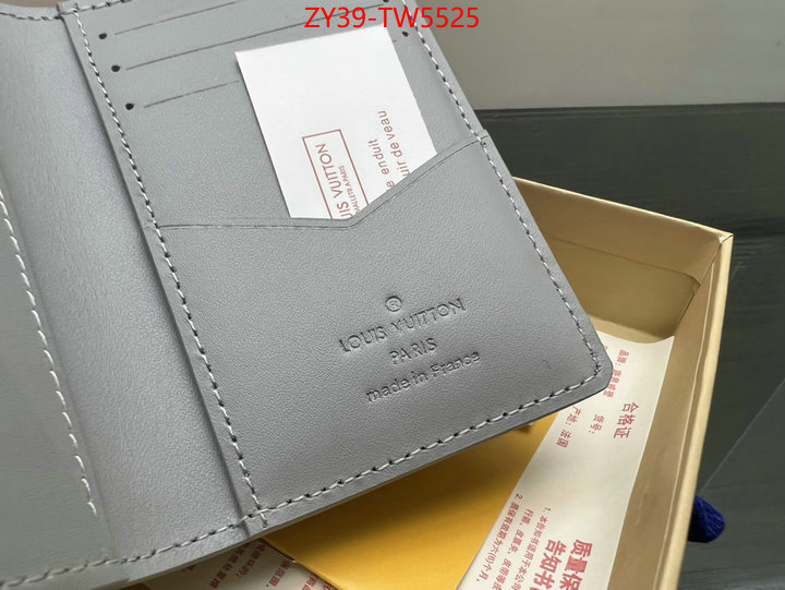 LV Bags(4A)-Wallet,where quality designer replica ,ID: TW5525,$: 39USD