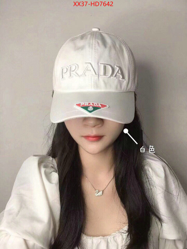 Cap (Hat)-Prada,7 star replica , ID: HD7642,$: 37USD