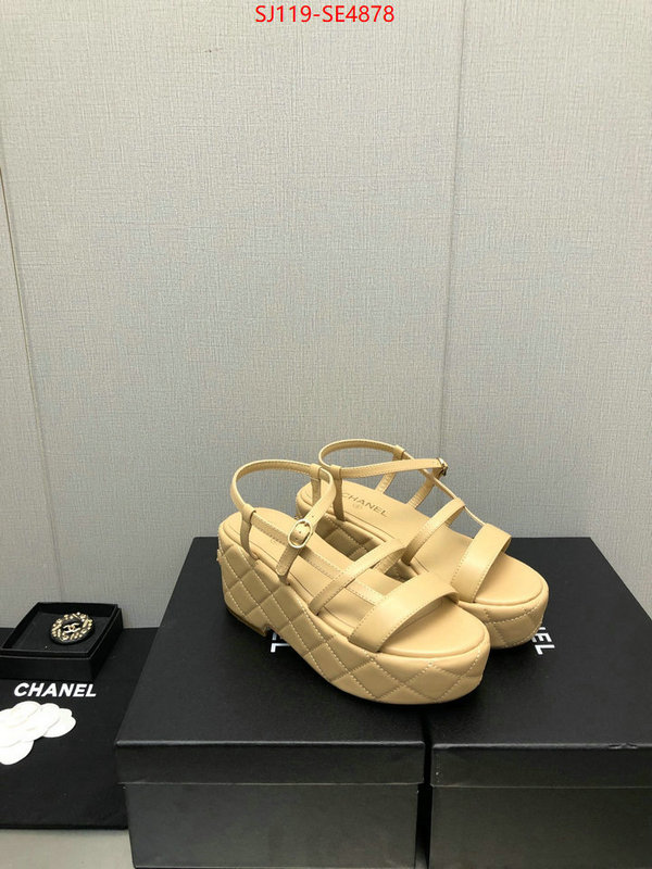 Women Shoes-Chanel,quality replica , ID: SE4878,$: 119USD