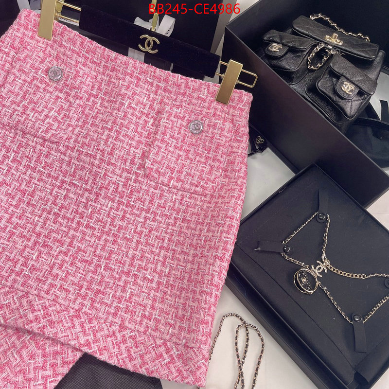 Clothing-Chanel,aaaaa , ID: CE4986,$: 245USD