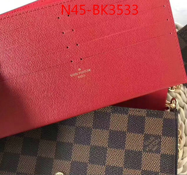 LV Bags(4A)-New Wave Multi-Pochette-,the best quality replica ,ID: BK3533,$: 45USD