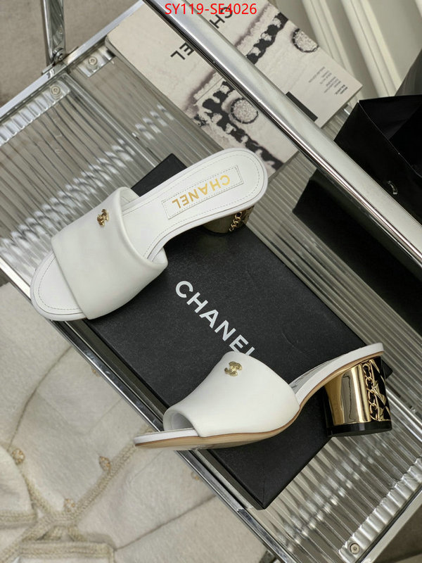 Women Shoes-Chanel,wholesale imitation designer replicas , ID: SE4026,$: 119USD