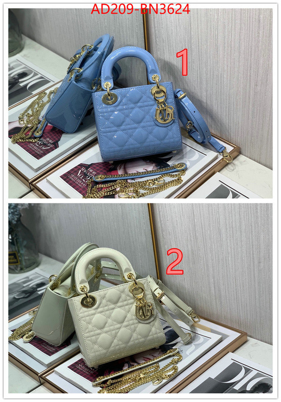 Dior Bags(TOP)-Lady-,ID: BN3624,$: 209USD