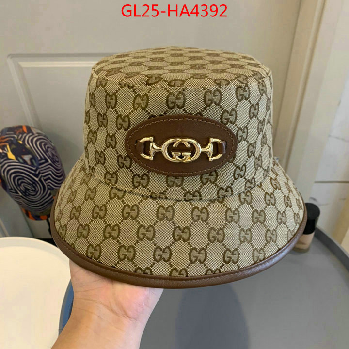 Cap (Hat)-Gucci,same as original , ID: HA4392,$: 25USD