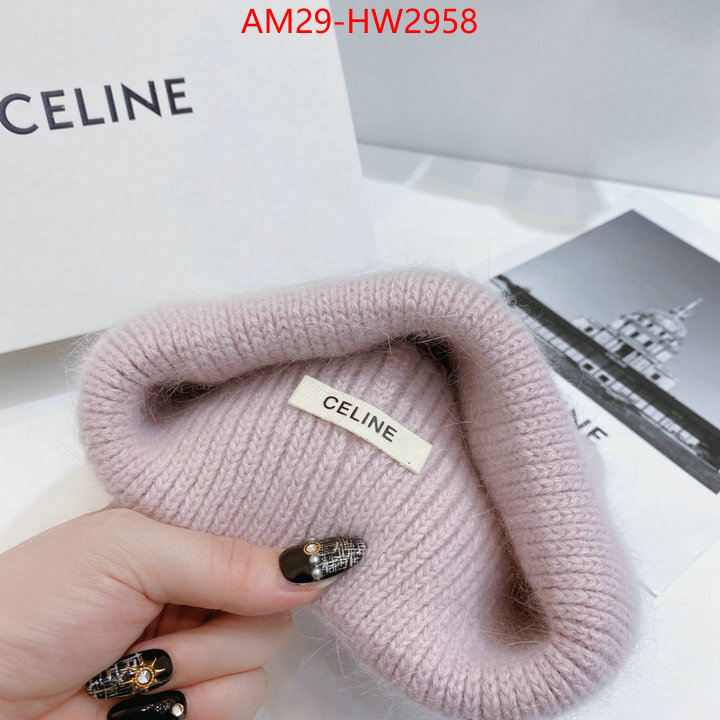 Cap (Hat)-Celine,buy first copy replica , ID: HW2958,$: 29USD