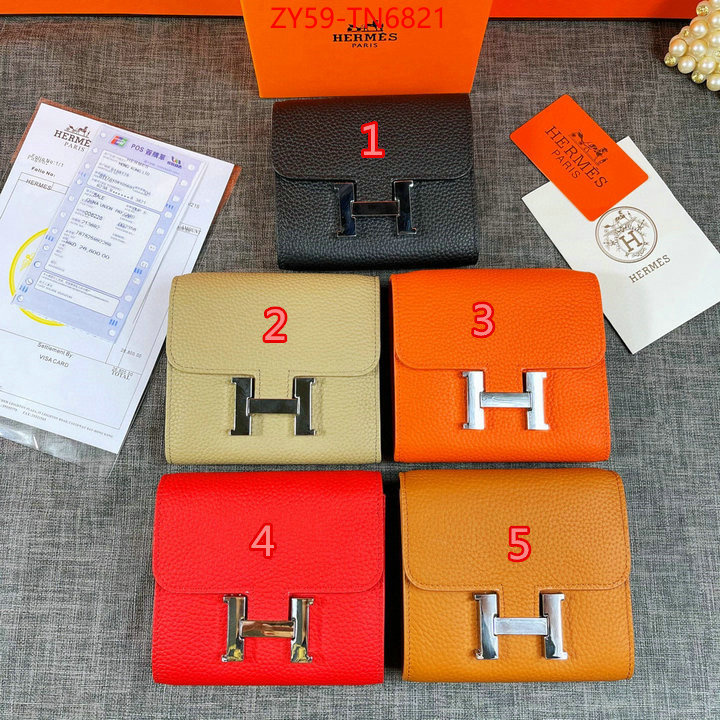 Hermes Bags(4A)-Wallet-,we curate the best ,ID: TN6821,$: 59USD