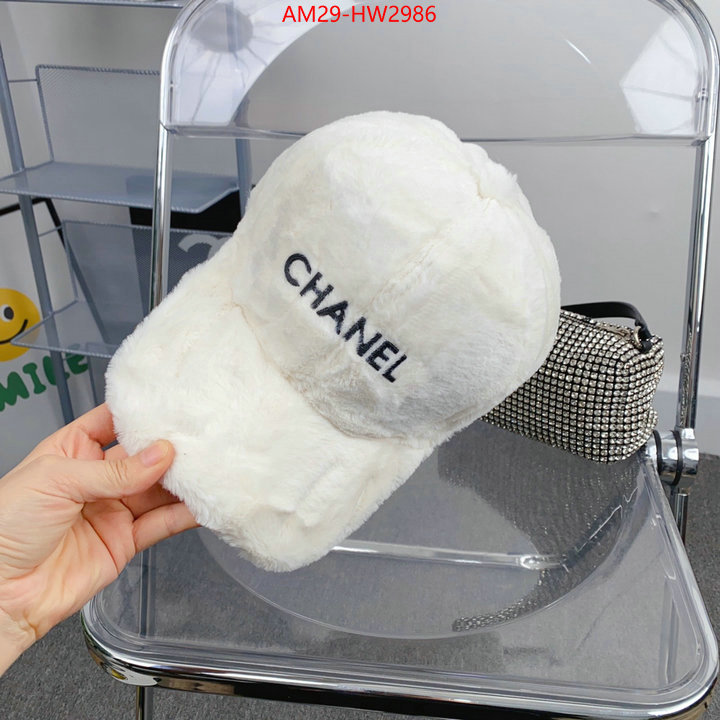 Cap (Hat)-Chanel,perfect replica , ID: HW2986,$: 29USD