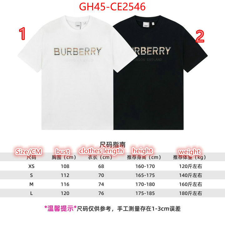 Clothing-Burberry,replica online , ID: CE2546,$: 45USD