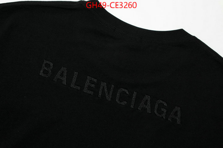 Clothing-Balenciaga,high quality designer , ID: CE3260,$: 49USD