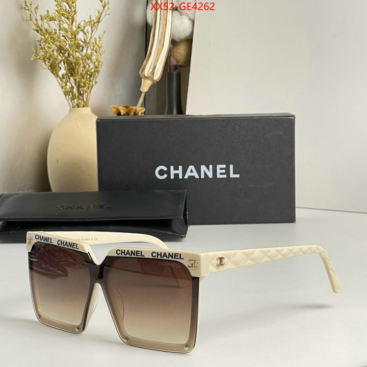 Glasses-Chanel,buy high quality cheap hot replica , ID: GE4262,$: 52USD