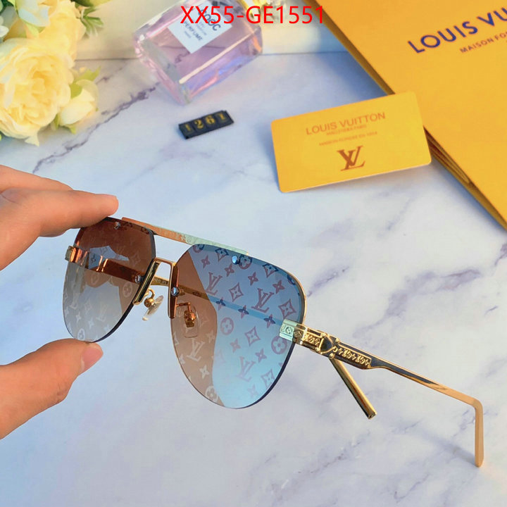 Glasses-LV,luxury fake , ID: GE1551,$: 55USD