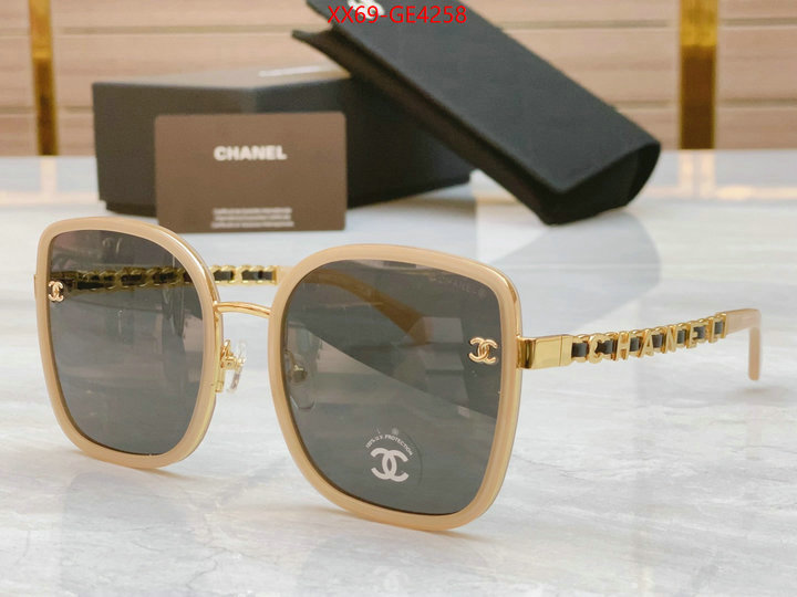 Glasses-Chanel,we provide top cheap aaaaa , ID: GE4258,$: 69USD