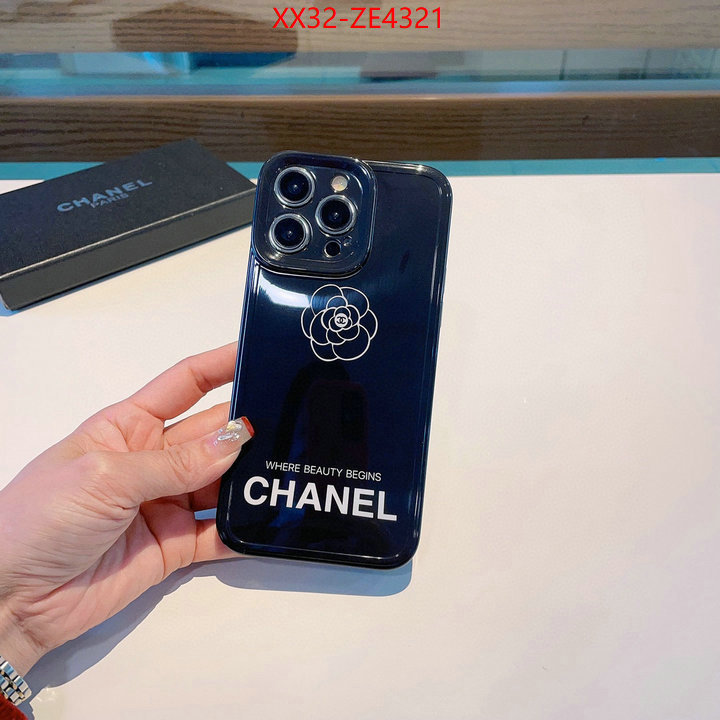 Phone case-Chanel,high quality happy copy , ID: ZE4321,$: 32USD