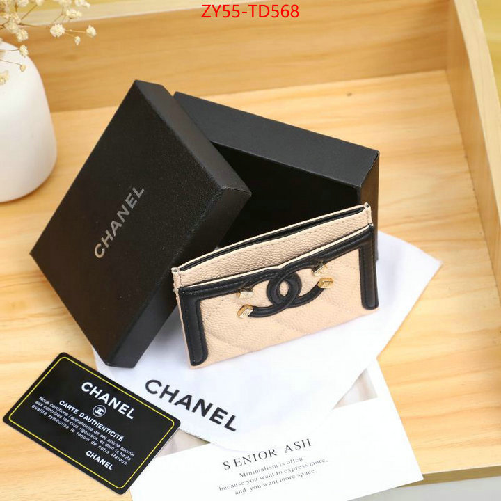 Chanel Bags(4A)-Wallet-,ID: TD568,$: 55USD