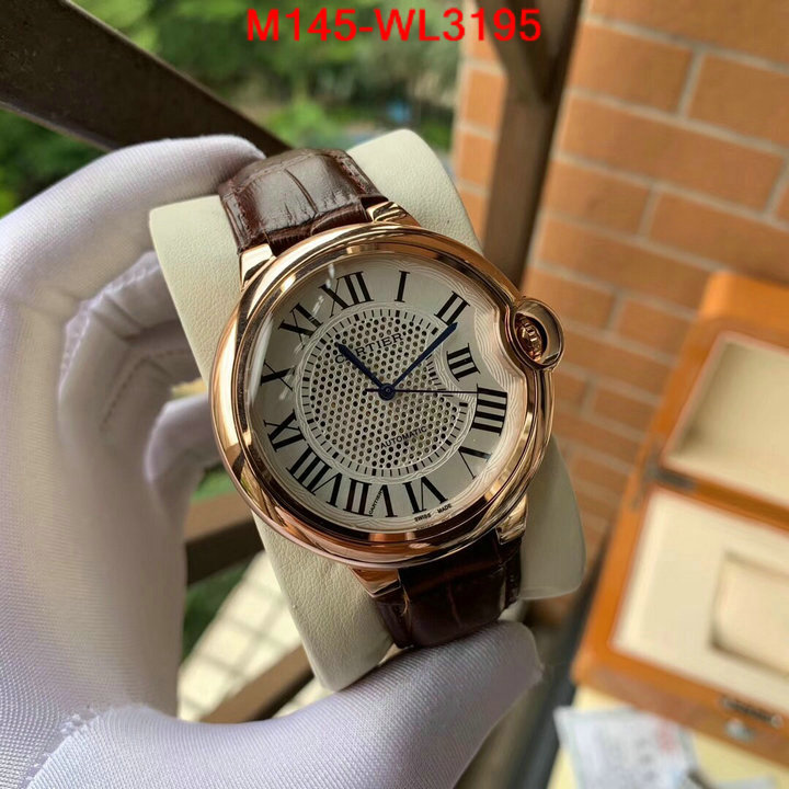 Watch(4A)-Cartier,what are the best replica , ID: WL3195,$: 145USD