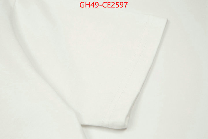 Clothing-Gucci,shop cheap high quality 1:1 replica , ID: CE2597,$: 49USD