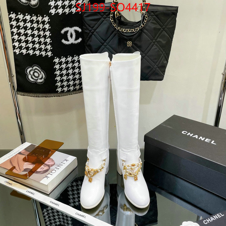 Women Shoes-Chanel,replica wholesale , ID: SO4417,$: 199USD