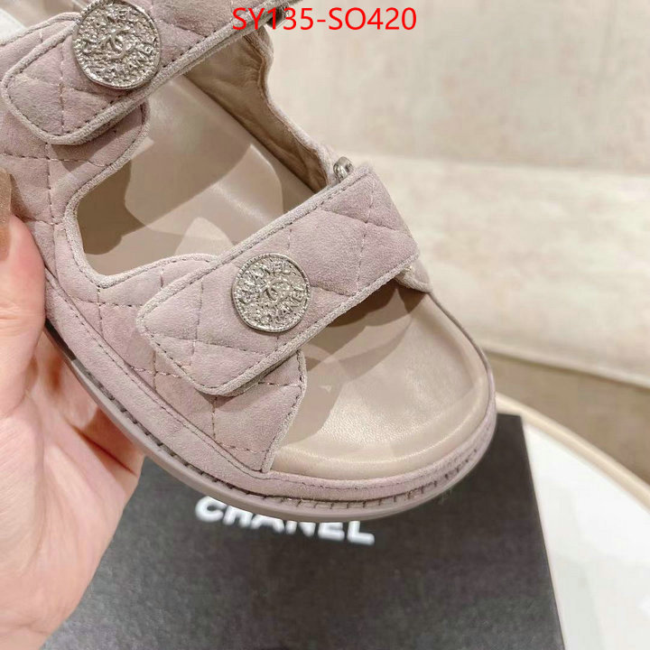 Women Shoes-Chanel,1:1 replica , ID: SO420,$: 135USD