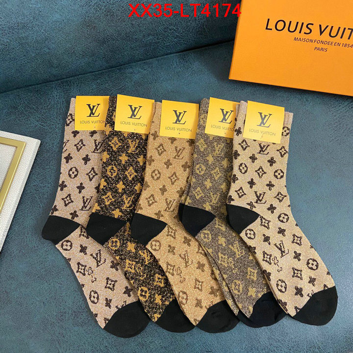 Sock-LV,perfect quality designer replica , ID: LT4174,$: 35USD