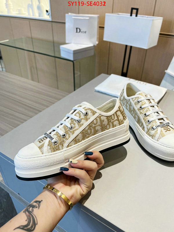 Women Shoes-Dior,luxury 7 star replica , ID: SE4032,$: 119USD