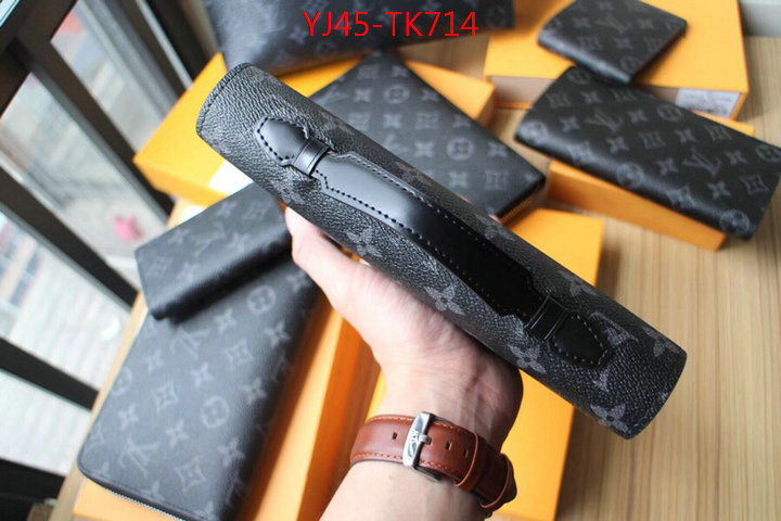 LV Bags(4A)-Wallet,ID: TK714,$:45USD