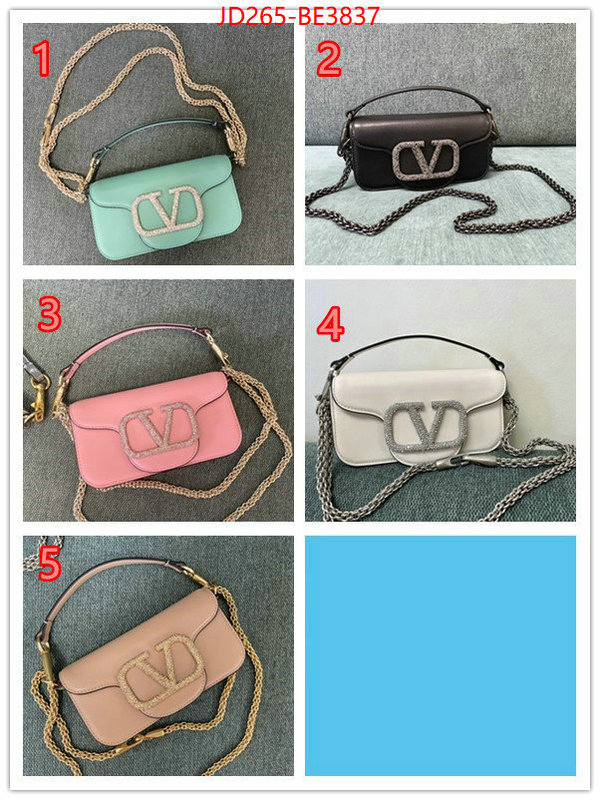 Valentino Bags (TOP)-LOC-V Logo ,perfect ,ID: BE3837,$: 265USD